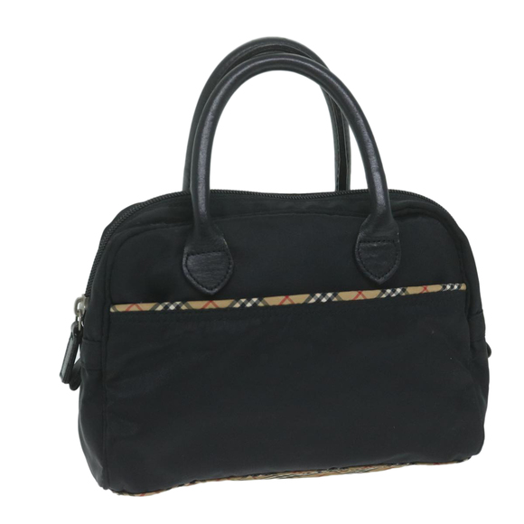 BURBERRY Handbags - BURBERRY Hand Bag Nylon Black Auth ti1471